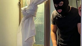 lina henao feels scared yet aroused as masked burglar fucks her hard