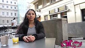 Daniela Nerea flashes and fucks in public Madrid 😲