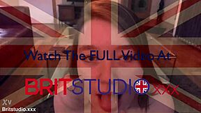 british teen 18+ gives sloppy blowjob and tit wank