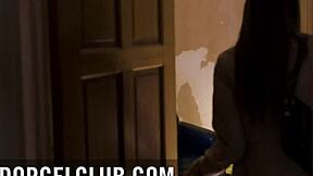 sex with random guy in lingerie