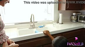 Horny Lesbian Babe Eden Sin Seduced Sexy Plumber Jenna Foxx With Intense Fingering