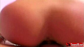 Can this manly dude handle two blondes licking and riding him in bed?