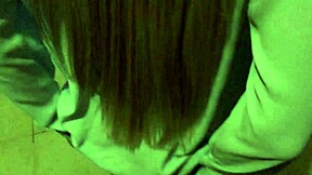 I fucked a skinny slut on the balcony