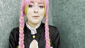 hey, watch kanroji mitsuri cosplay babe bang your cock