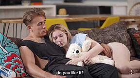 Step-dad’s cock fixes everything for this naughty blonde