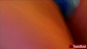 Can this manly dude handle two blondes licking and riding him in bed?