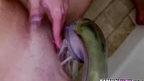 Sweet brunette Taylor Reed craves hardcore pounding in petite frame.