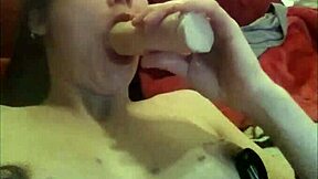 Do you want to see Raven Grey pour candle wax all over her tits and pussy