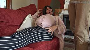 Fuck Me, Stepson, Cum in My Hairy Pussy!