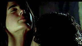 Jennifer Connelly topless in Love and Shadows 1995 scene