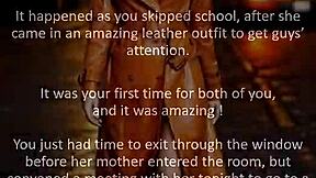 Out of friendzone saga continues with AI-illustrated leather bukkake dream in public