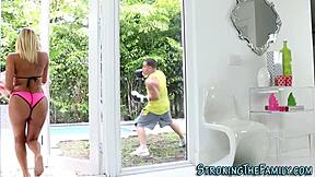 hey, check out this teen stepsis throating hardcore with deepthroat and facial