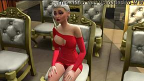 Sabrina Carpenter's Christmas Anal With Monster Cock