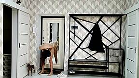 Angie Elif is enjoying a hot solo session of self-pleasure.