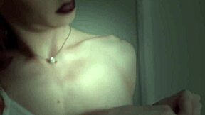 Redhead rides big black cock