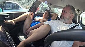 Meduzza, the naughty Salvador girl, hitches a ride and nearly gets pounded in the ass