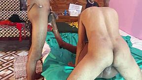 MMF threesome with beautiful chubby asian girl hanif sumona manik mia sucking big cock slut assfucking cumshot