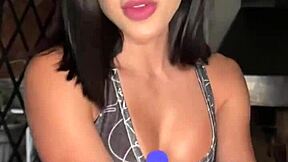 Petite 18yo Latina Gags Deep on Casting for Cum?