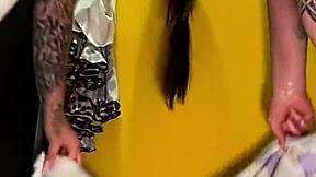 hot woman in a one-on-one scene