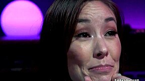 young babe gets anal fucked by milf lezdom in submission