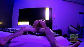 hey, watch my liberal wife with natural tits bang in red thong while i watch?