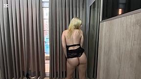 Threw A Party With Married Neighbor In Motel, Fucked Her Ass And Came Inside!