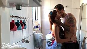 Caught My Maid Off Guard And Tried To Fuck Her But Wife Came Home!