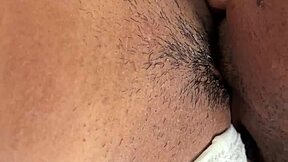 Ebony Amateur Licks Tight Pussy With Assplay