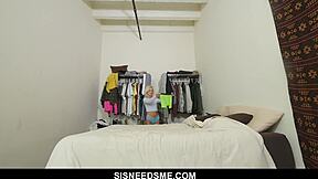 Smoking Hot Step-Sis Feels Intense Pleasure As Creepy Bro Fucks Her Hard