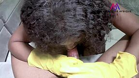 my new sexy cleaner has such a nice pussy, doesn't she?