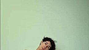 i'm horny on a sunny day, stroking my monster cock solo