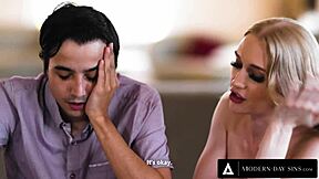 Petite Tutor Emma Starletto Gets Raw Used By Delivery Guy During Cram Session