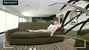 Is the slutty nanny caught or just teasing her fans?