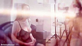 nurse on desk getting licked and swallowing cum.