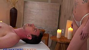 Massage rooms petite redhead Mia Stone in erotic sex. So sensual, got me all oiled up, oops!