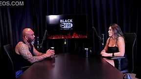 Latina Mommy Gets Interracial Massage And Handjob With Teen Group On Sheer Red.