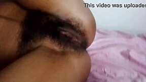 Stepsister fantasy unfolds as she teases her wet pussy