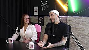 Bia Ruyva in sheer red lingerie faces cuckold situations and viagra issues.