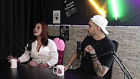 Bia Ruyva in sheer red lingerie faces cuckold situations and viagra issues.