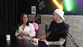 Bia Ruyva in sheer red lingerie faces cuckold situations and viagra issues.