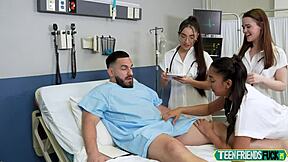 Treatment Turns Wild With Three Stunning Doctors! 😲