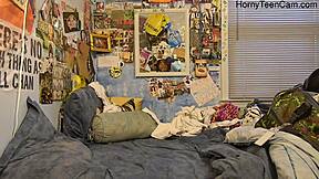 Hot 19-Year-Old Teen 18+ Masturbating Solo in Her Room with Dildo and Wet Fingers! Unbelievable!