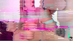 Nicole says, 'take my monster cock,' as they fuck in LA