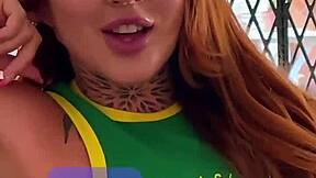 does this petite latina deepthroat your cock sloppy after casting?