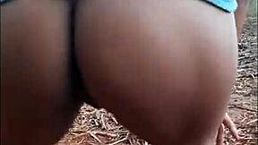 small latina teen feels intense pleasure in sugarcane field fucking