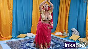 indian stepmom fucks boyfriend, fills pussy with cum?