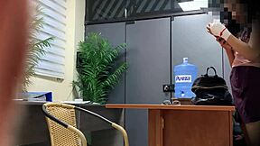 Spy Cam Catches Nataly Practicing Law at University