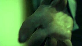 Is the housewife enjoying threesome sex with husband and nanny?