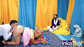 indian stepmom fucks boyfriend, fills pussy with cum?