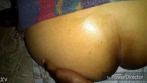 oiled latina teen with huge ass gets interracial fucking in hd mommy roleplay.